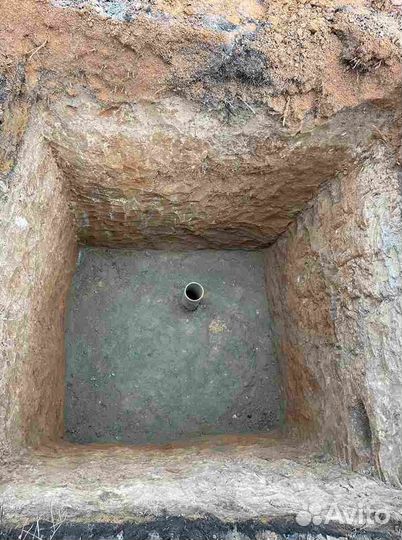 Установка септика под ключ