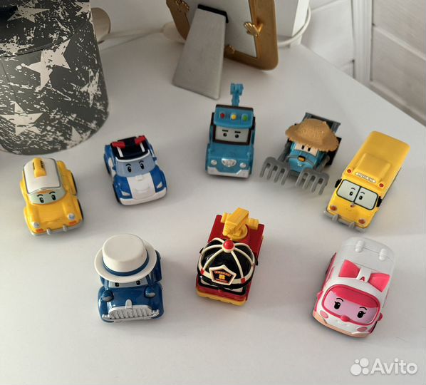 Машинки поли робокар