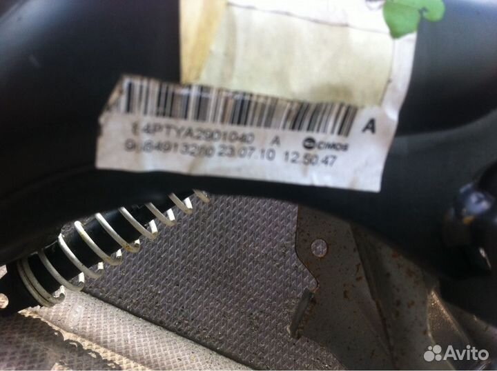 Педаль сцепления и тормоза ситроен с4 2010 г