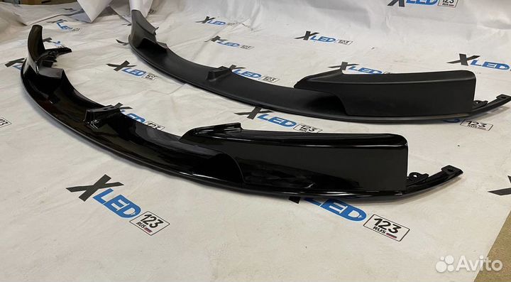 Сплиттер BMW F30 m tech м пакет