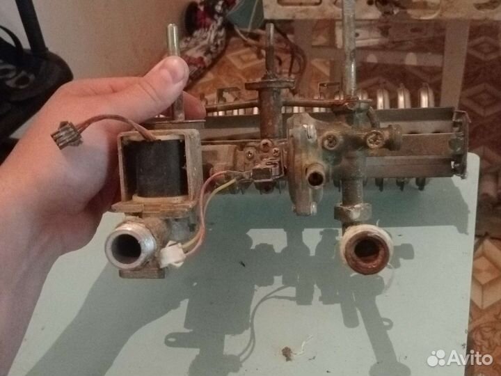 Нагревательный элемент газовой колонки