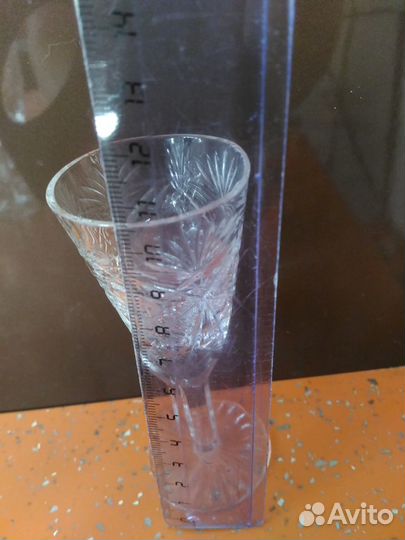 Хрустальные рюмки СССР