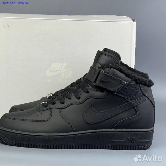 Кроссовки Nike Air Force 1 High (с мехом) (Арт.21022)
