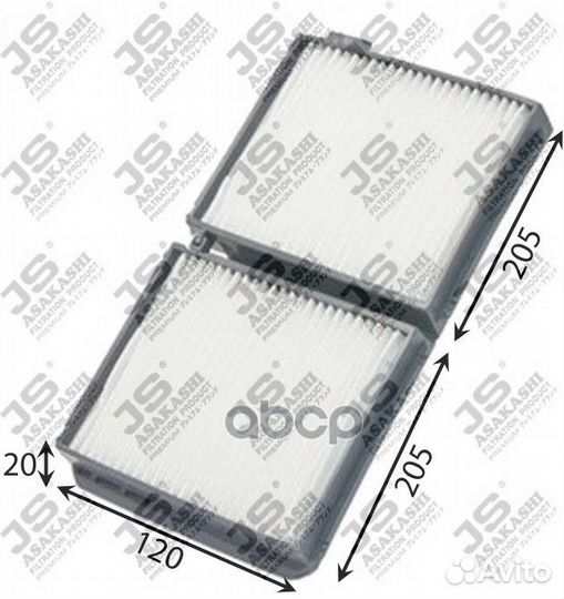 Фильтр салона toyota mark 2 -00 AC21001SET JS