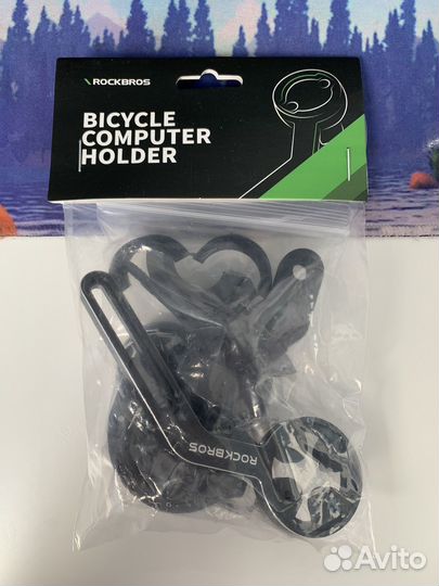 Крепление для велокомпьютера и фонаря Rockbros