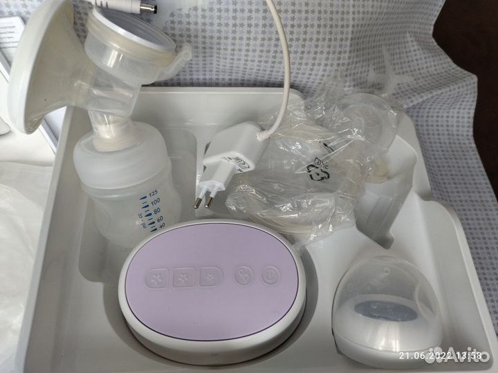 Молокоотсос avent электрический