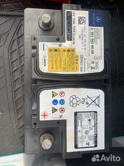 Аккумулятор бу оригинал Мерседес