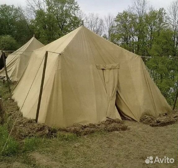 Армейские палатки для размещения людей