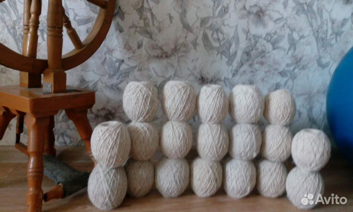 Пряжа из Самоедской лайки