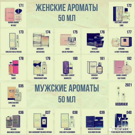 Духи из Европы Givenchy в наличии