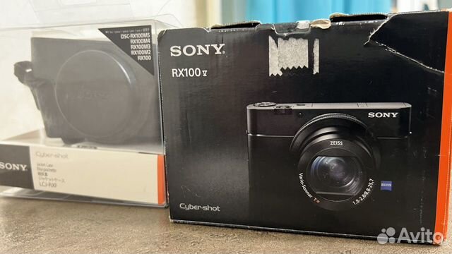 Фотоаппарат 4k sony DSC-RX100M5A объявление продам