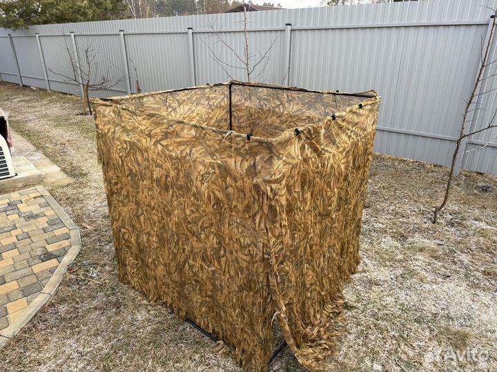 Маскировочная сеть 1,5/3м для охоты вариант-3