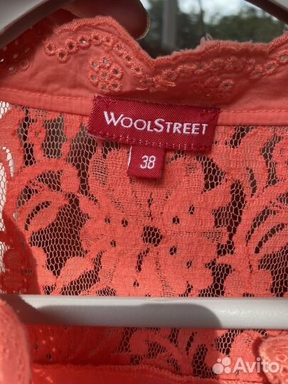 Блузка летняя хлопок Гермвния WoolStreet 48р