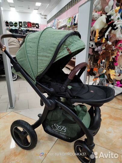 Всесезонные коляски с реверс блок SB Cupola