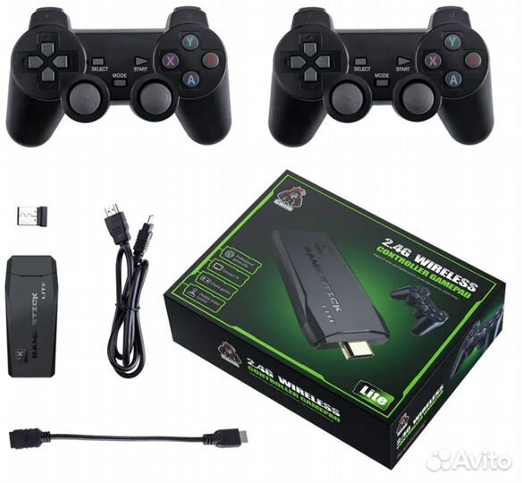 Игровая приставка Game Stick Lite, hdmi 4K, 64GB