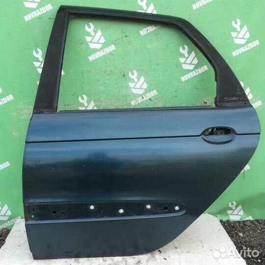 Дверь задняя левая Рено Сценик