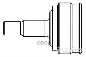 ШРУС opel astra F/vectra B 1.4-1.7D 91-05 нар