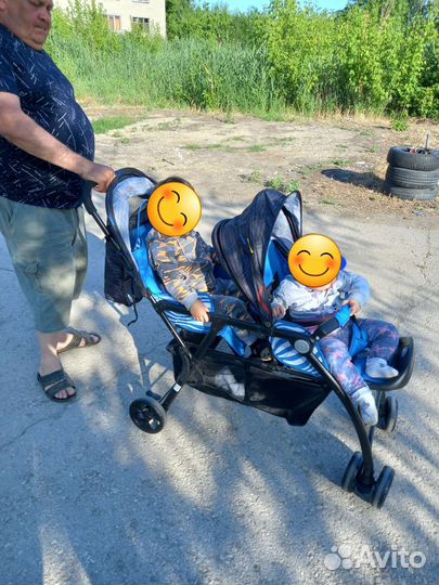 Коляска для двойни или погодок