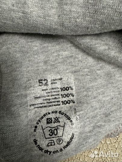 Шапка шлем nels 52 для девочки