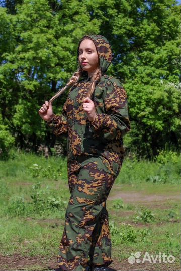 Маскхалат летний мужской Викинг лягушка