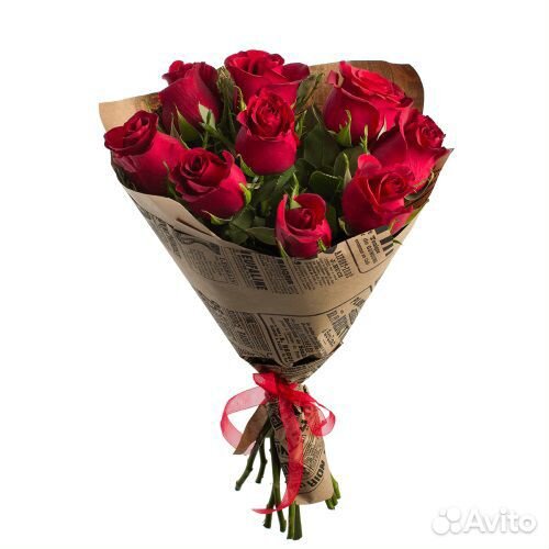 Букет из 9 роз Ностальжи 70 см