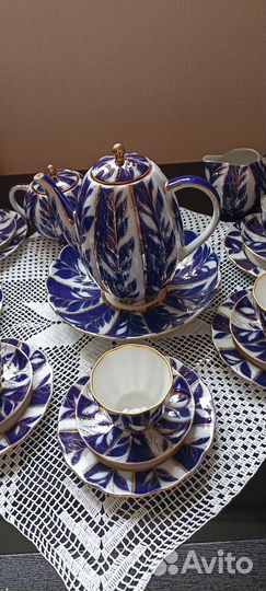 Новый кофейный сервиз лфз Внегр 