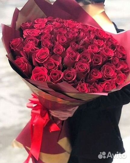 Высокие розы, букеты, цветы Доставка