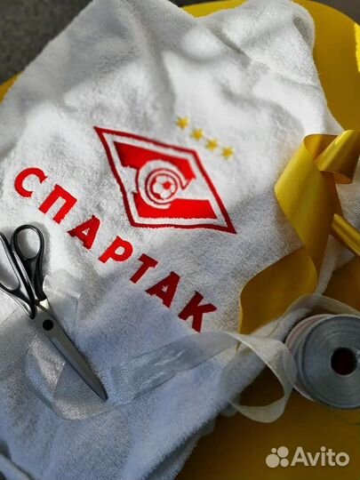 Махровый халат с именной вышивкой