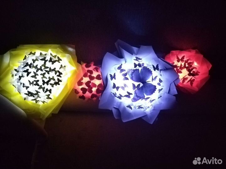 Букеты из бабочек