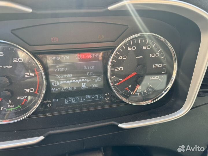 Бортовой грузовик FAW CA3310P66K24T4E4, 2019