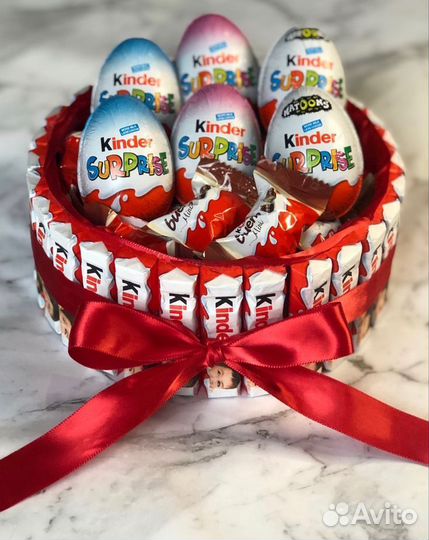 Торт из киндеров