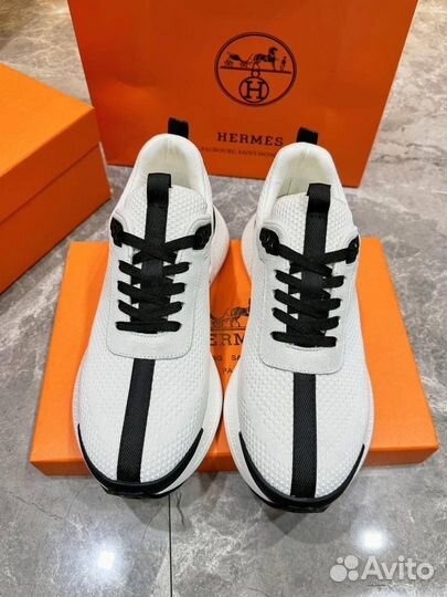 Мужские кроссовки Hermes (39-45) на каждый день