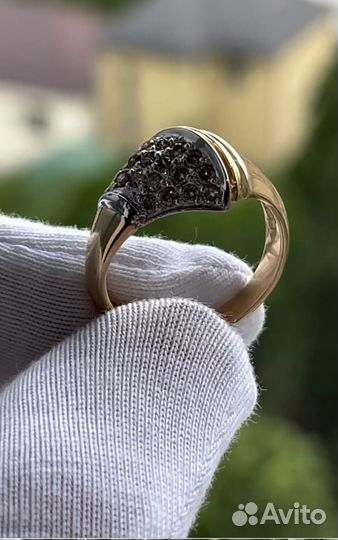 Кольцо с бриллиантами