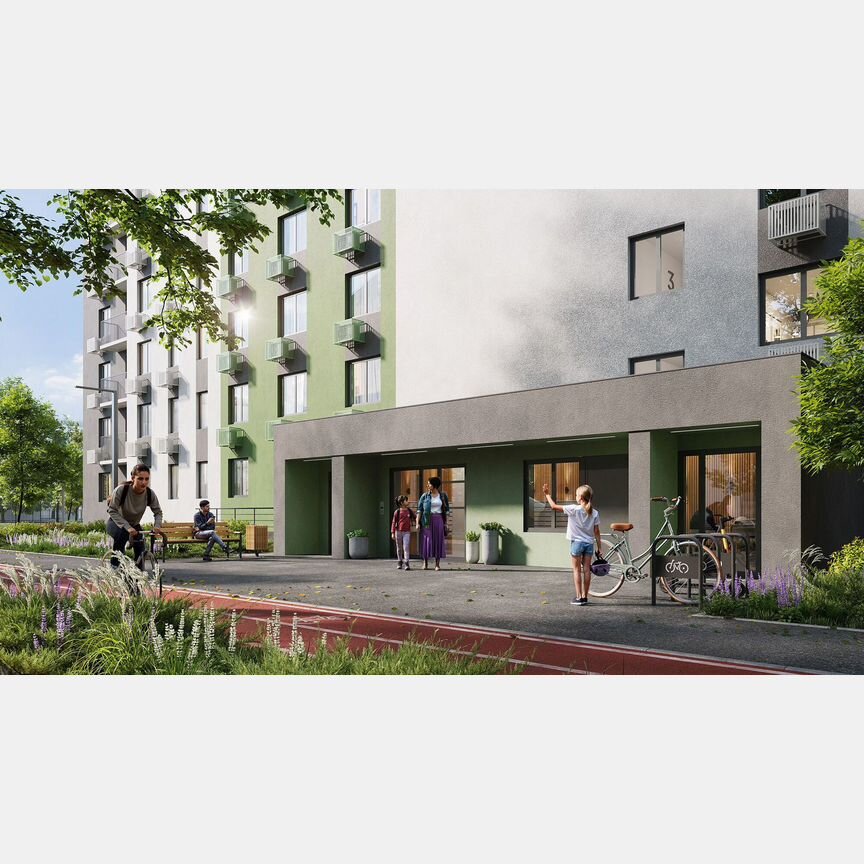 1-к. квартира, 30,5 м², 2/16 эт.