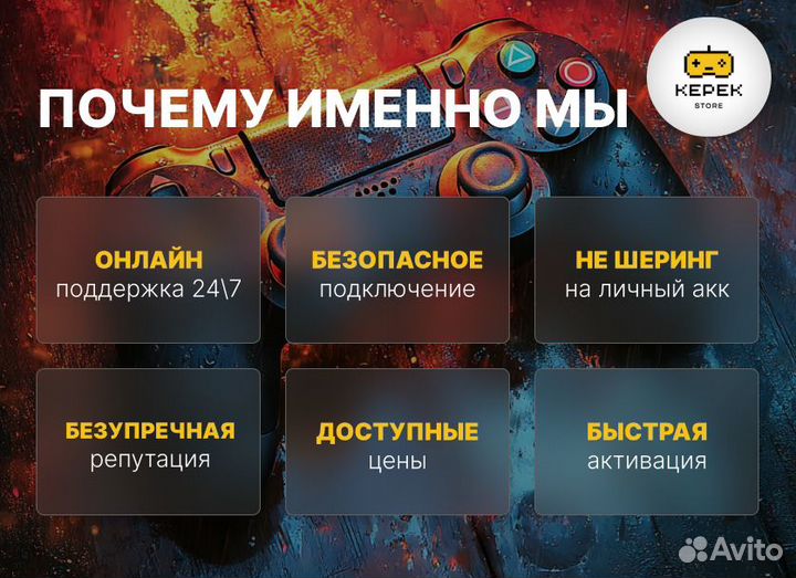 Подписка PS Plus EA Play 3 мес / Игры PS4 PS5