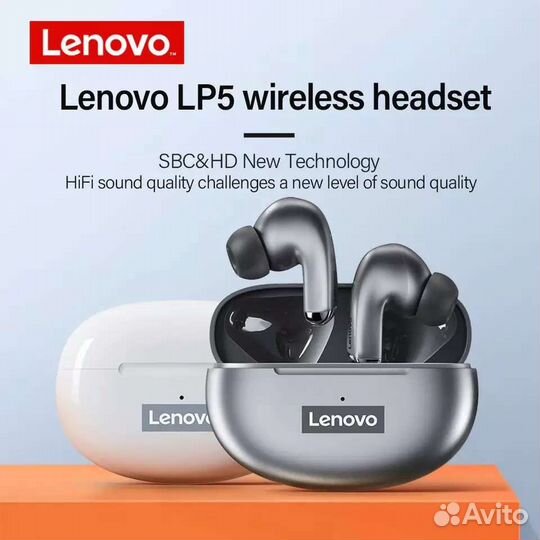 Lenovo LP5 Live Pods TWS Black