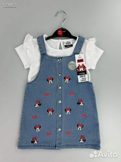 Платье сарафан для девочки 62 68 80 86 98