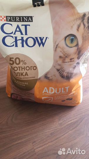 Сухой корм для кошек пурина cat chow