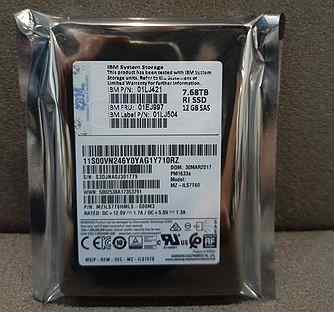 SSD SAS IBM PM1633a 7.68Tb mzils7T6hmls-000M3