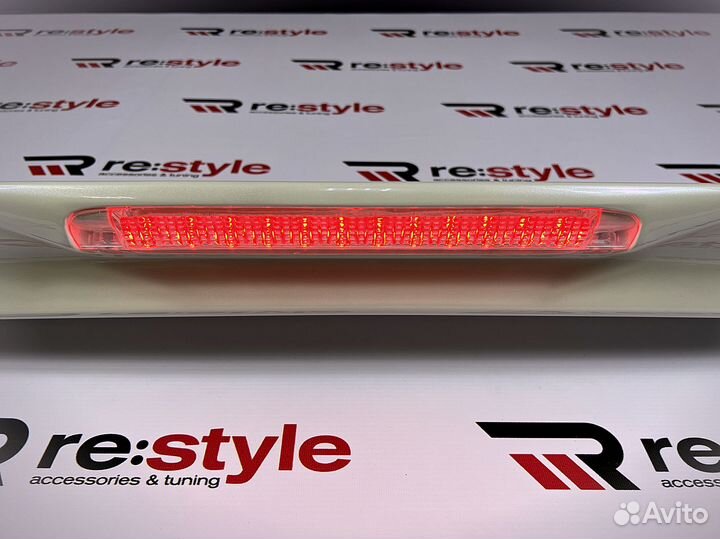 Спойлер Наверх Land Cruiser Prado 120 Белый