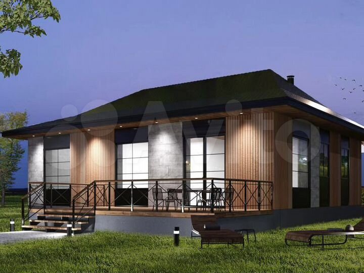 Дом 130 м² на участке 10,2 сот.