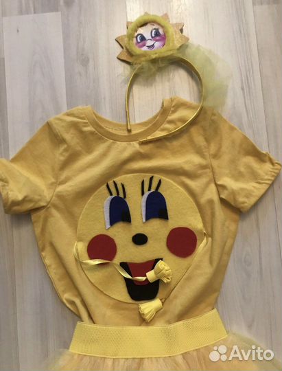 Костюм колобка 98