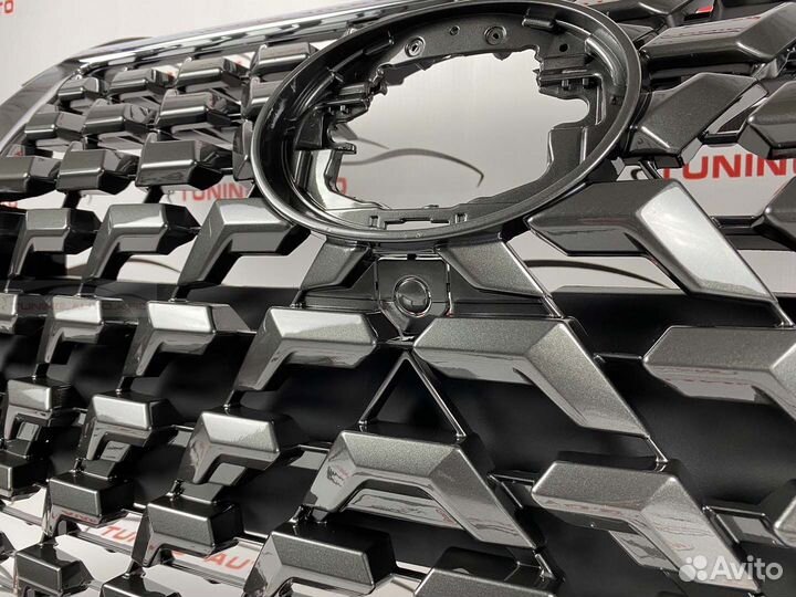 Решетка радиатора Lexus GX460 Стиль 2020 Под камер