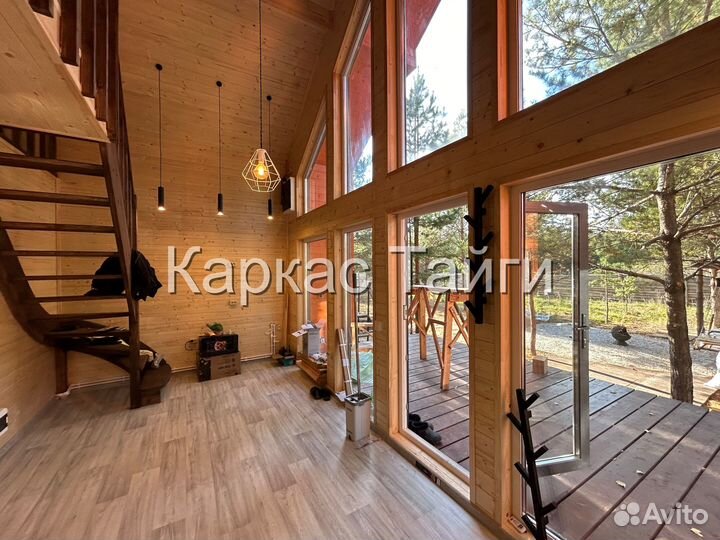 Построим каркасный дом под ключ