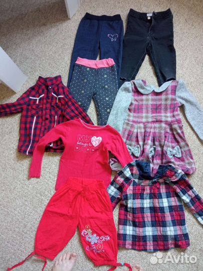 Вещи пакетом для девочек 2-3 года