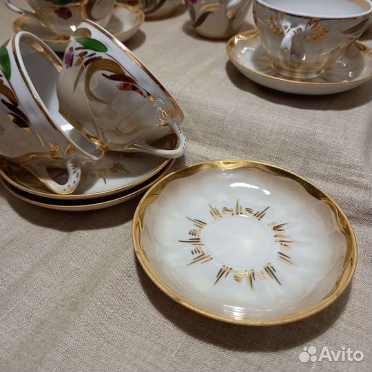 Чайно-кофейный сервиз.Дулева.Новый