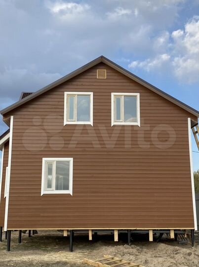 Дом 100 м² на участке 8 сот.