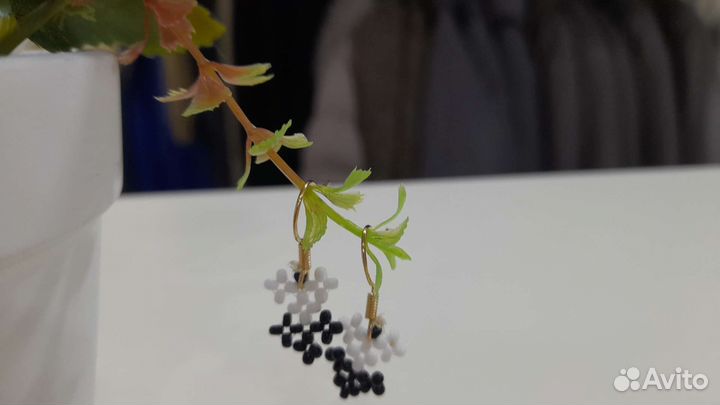 Серьги ручной работы