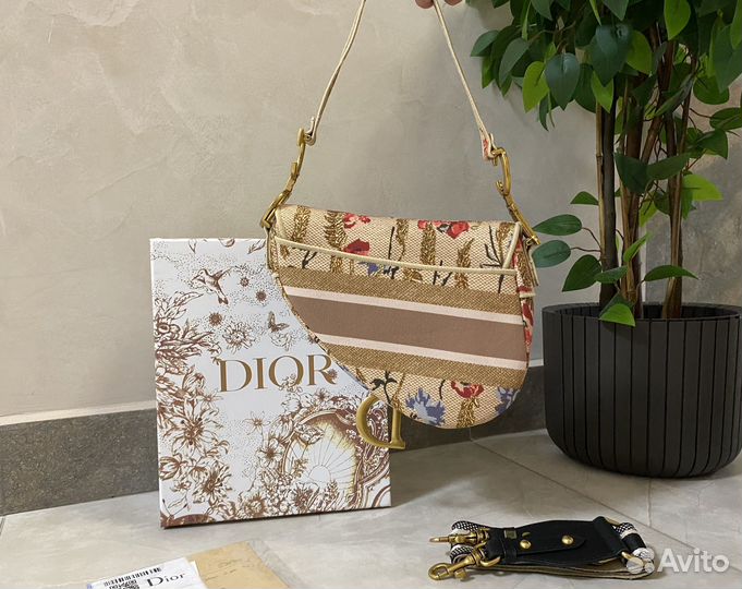 Сумка Dior седло женская