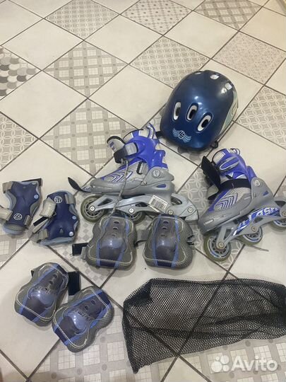 Детские ролики и защита